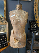 Antique French Paper Mâché Mannequin