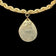 Mid-Century Modern / Brutalist Rafael Alfandary Glass & Brass Necklace