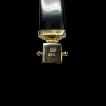 Vermeil Silver Panel Bracelet with Chinese Characters & Gemstones & Jade