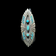 Sterling Silver & Turquoise Ring Navajo