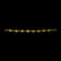 1/20 12K Gold Filled & Citrine Coloured Glass Link Bracelet