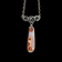 Sterling Silver & Noreena Jasper Lavalier Drop Pendant