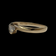 14K Yellow Gold Heart Shape Brilliant Cut Diamond Ring Size 6 3/4
