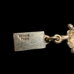Vintage Sterling Silver Turtle Link Bracelet Mexico