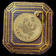 14K Yellow Gold Cancer Zodiac Medallion Charm Pendant