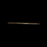 Solid 14K Italian Yellow Gold Cuban Link Bracelet 8.7mm