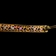 Antique 9CT Gold Ivy Leaf Filigree Bar Hair Clip / Pin
