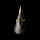 10K Yellow Gold Tall Marquise Cut Hematite Ring Size 4 3/4