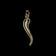 10K Yellow Gold Cornicello Charm / Pendant