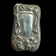 Vintage German Silver Match Case Ornate Art Nouveau Floral Motif With Striker