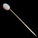 Antique Opal and 14K Yellow Gold Stick Pin