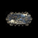 Antique Victorian Silver Brooch with Bird Motif / Repoussé
