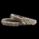 14K White Gold Diamond Trinity Style Ring and Matching Band Claw Set Size 7