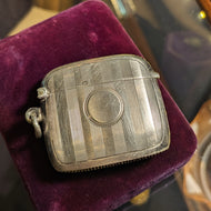 Sterling Silver Vesta Case / Match Safe Birmingham England Hallmarked