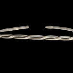 Mexico Sterling Silver Twist / Rope Choker Necklace