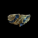 18K Sapphire and Diamond Snake Ring Size 6.5