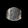 Mexico Sterling Silver Hopi / Native Bear Claw / Kokopelli Stamped Ring Size 14