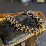 Sterling SIlver Chunky Chain Bracelet With Toggle Clasp