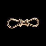 Antique 9K / 9CT Gold Double Ended Dog Clip Albert Watch Chain Watch Fob Connector / Finding
