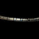 Heavy Sterling Silver Panel Link Necklace 17"