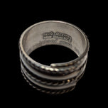 .925 Silver David Andersen Historical Recreation Saga Ring Size 7 Original Box