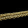 1980's Gold Tone Christian Dior Chain Link Necklace