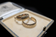 10K Yellow Gold Etched Hoop Earrings