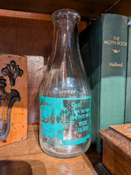 Glass "Smith's" Milk Jug