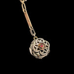 Antique Victorian Gold Filled Watch Fob Accessory With Sphere GAD & Co