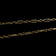 Antique 10K Yellow Gold Arts & Crafts Era Lavalier Necklace with Seed Pearls