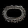 1961 Vintage Christian Dior Rhinestone Collar Necklace - Statement