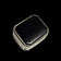 Vintage Onyx & Sterling Silver Snuff / Pill Box