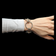 Multi Link Circular T-Bar Toggle Sterling Silver Geometric Bracelet