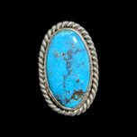 Sterling Silver Navajo Turquoise Ring
