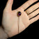 9CT Rose / Yellow Gold Victorian Era Purple Rhodolite Garnet Cabochon Stick Pin