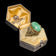 14K Yellow Gold Jadeite Cabochon Filigree Ring Size 8 3/4