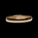 18K Yellow Gold Uno Aerre Italian Simple Band Size 9 3.4mm
