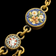 Antique Victorian 19th Century Micro Mosaic Bib / Collar / Festoon Necklace