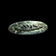 Sterling Silver Open Work Scottish Thistle Theme "Baby" Bar Brooch