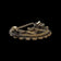 Antique Gold Filled Late Victorian Moon / Gate Sash Pin / Brooch