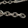 Antique Victorian Sterling Silver Albert Pocket Watch Chain Hallmarked Trombone / Paperclip Links England