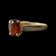 10K Yellow Gold & Garnet Ring Size 5 3/4