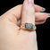 10K Two Tone Yellow & White Gold Diamond Band Size 10.5