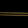 18K Yellow Gold Rope Chain 15.5"