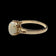 14K Yellow Gold Birks Opal & Diamond Ring Size 4.5