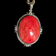 Sterling Silver Red Coral Necklace