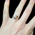 10K Yellow Gold Pearl Ring Size 5 1/4