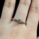 18K Yellow & White Gold Vintage Diamond Ring Size 8.75