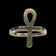 10K Yellow Gold Egyptian Ankh Ring Size 6.5
