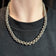 Mexican Sterling Silver Double Link / Viking Chainmail Link Chain Necklace